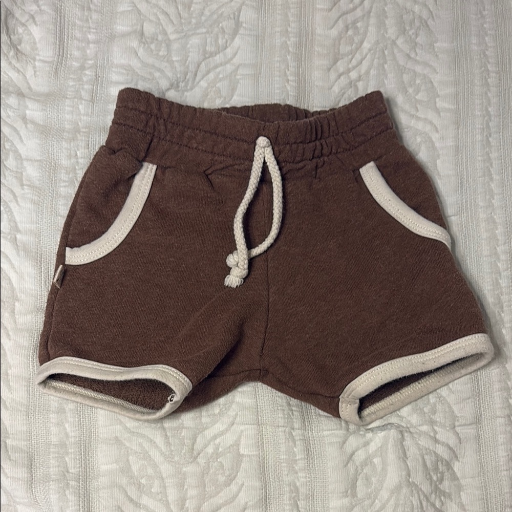 Childhoods Clothing Terry Retro Shorts with White Trim